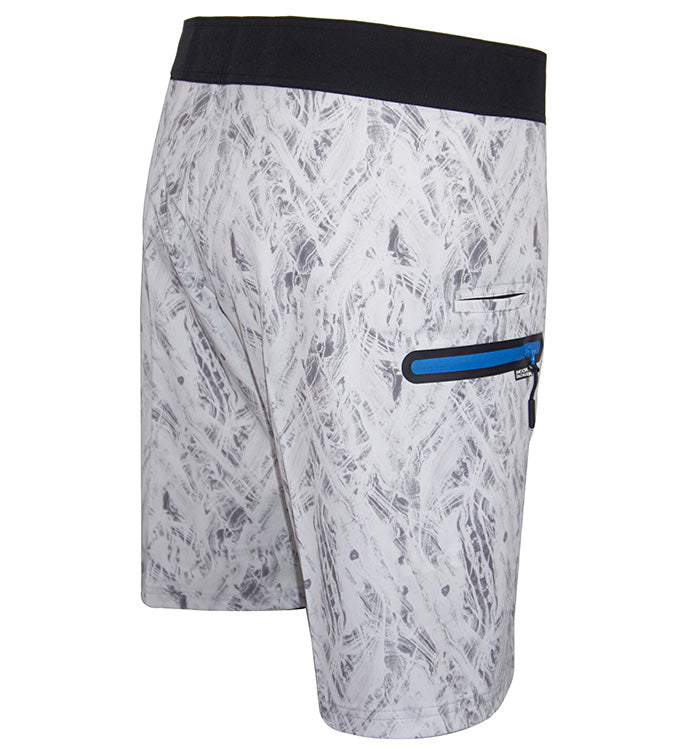 Men's Hook & Tackle Riptide Stretch Fishing Boardshorts in vibrant color, featuring a comfortable fit and durable fabric.