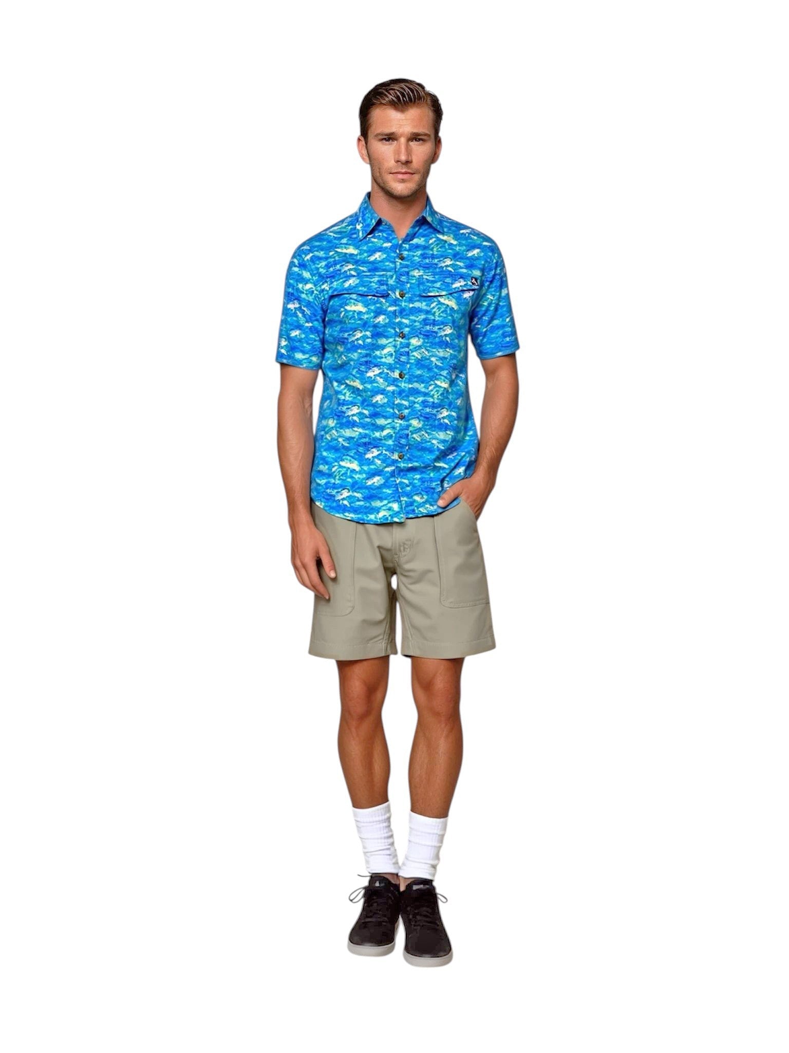 Men's Mahi Rush UV Vented Fishing Shirt - We The Collective