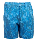 Men's Geo Camo Beer Can Lightweight Stretch Short - We The Collective