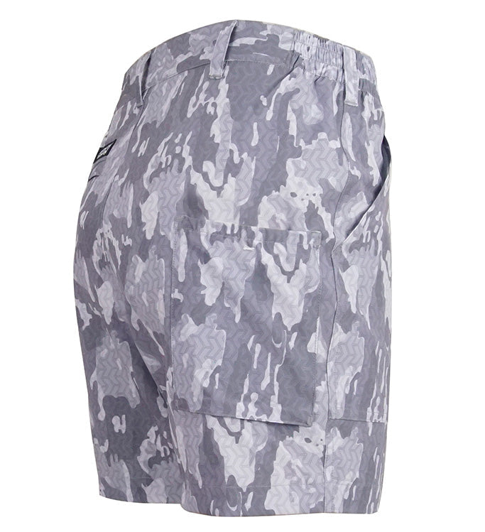 Men's Geo Camo Beer Can Lightweight Stretch Short - We The Collective