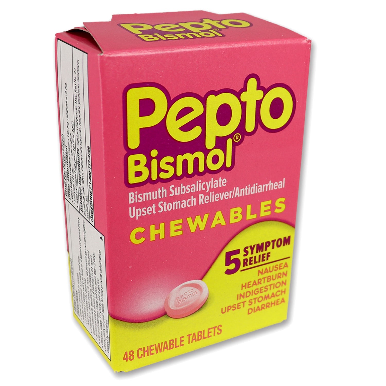 Pepto Bismol - M4043 - 48 1-Packs - 48 Tablets Per Dispenser Box - OVERLANDERS Outfitter