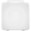 Empty polypropylene first aid case with gasket, 24-unit storage container for medical supplies from Quakekits.