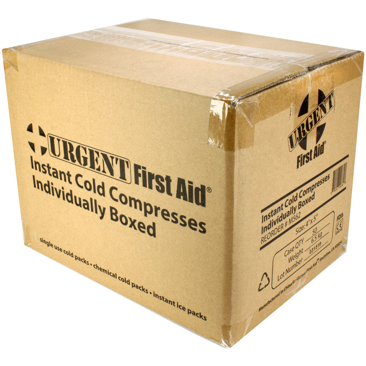 Instant Cold Compress, Boxed 4"x5" - 50 Per Case - OVERLANDERS Outfitter