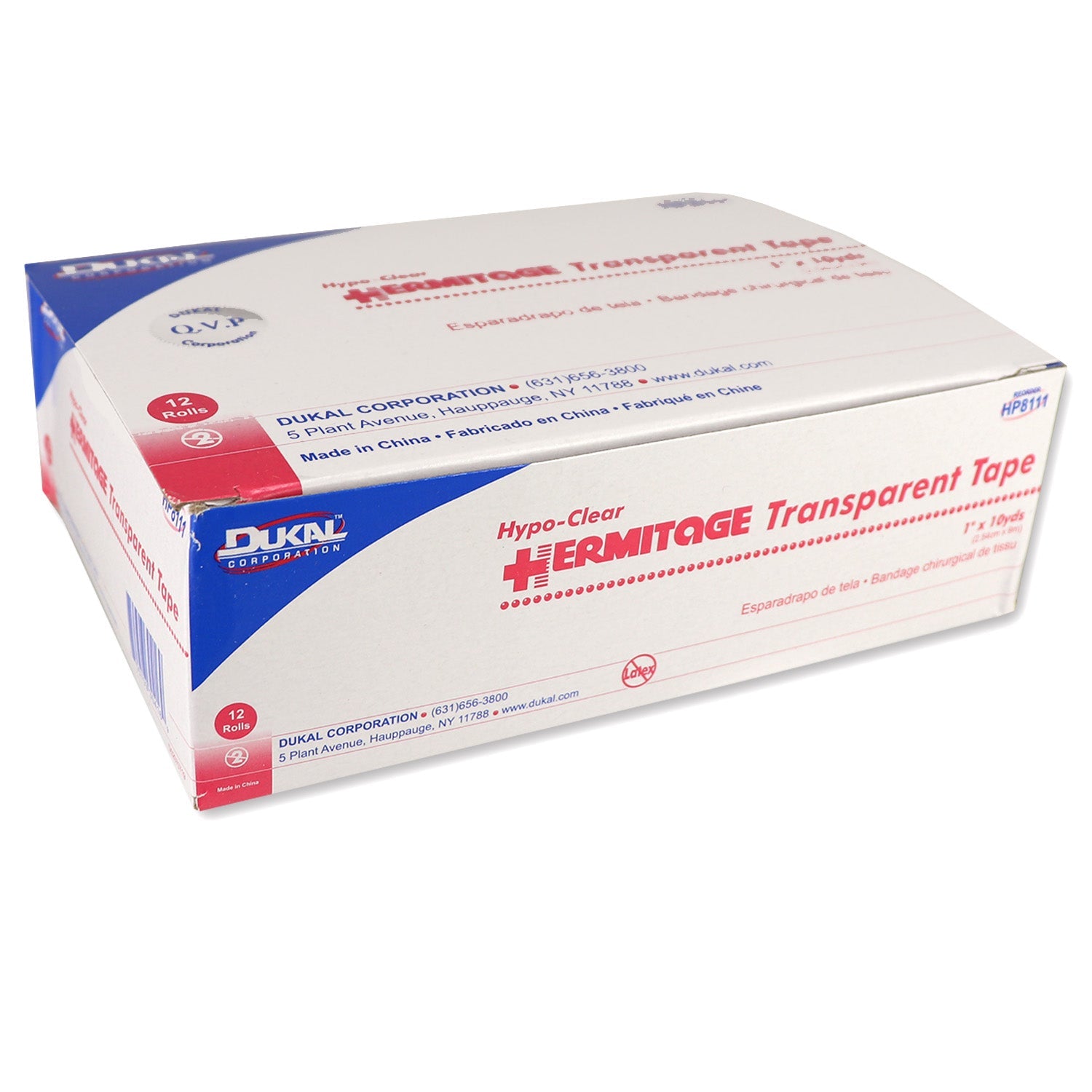 First Aid Tape, Transparent, 1" x 10yds - 12 per box - OVERLANDERS Outfitter