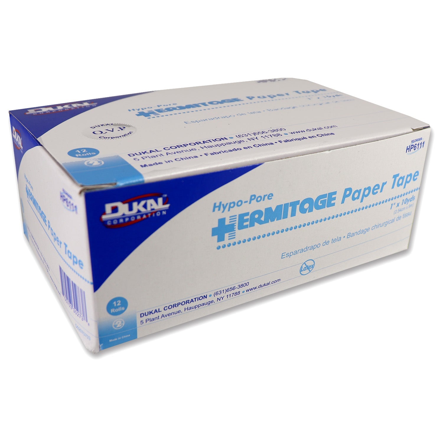 First Aid Tape, Hypoallergenic Paper 1" - 12 per box - OVERLANDERS Outfitter