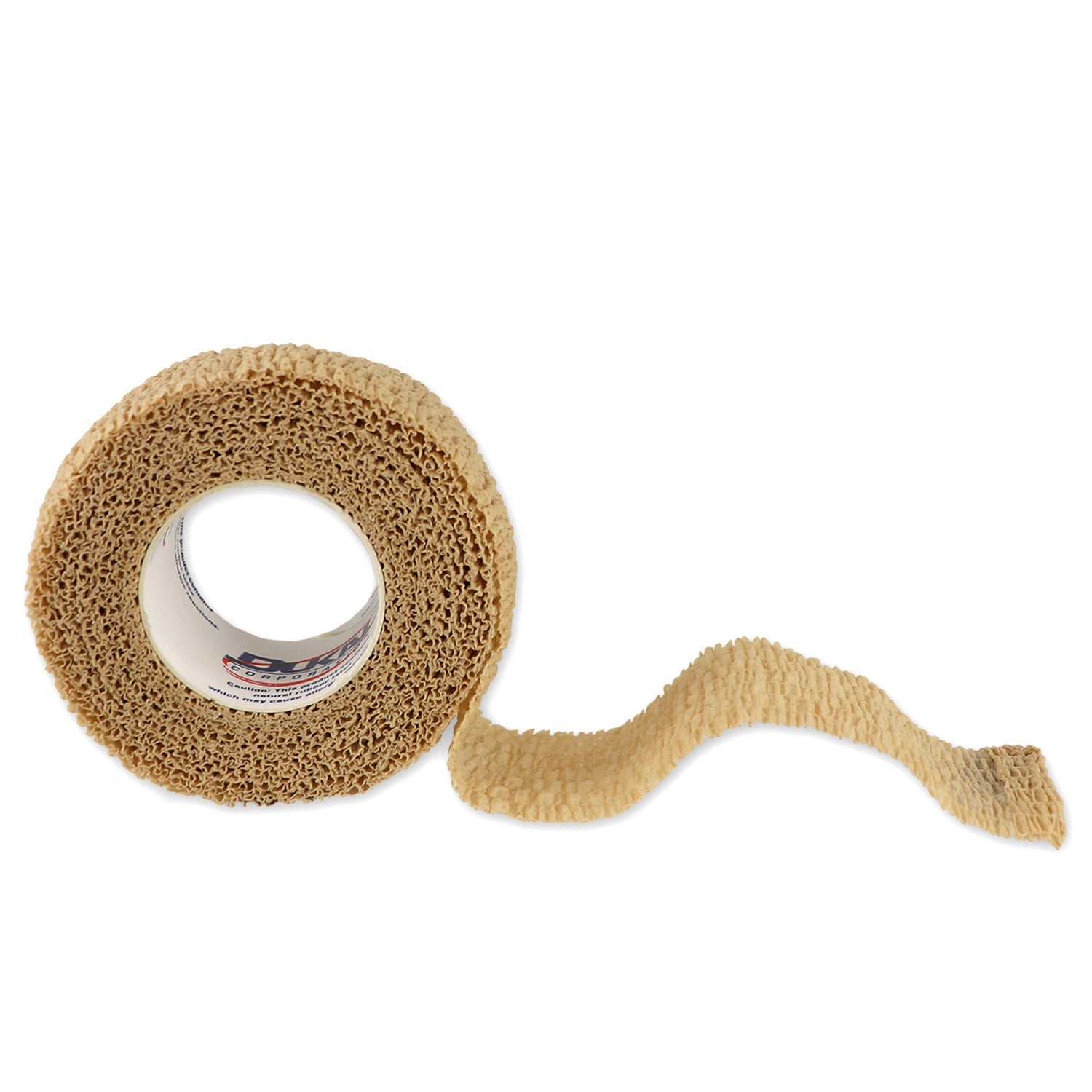 Self-adherent 1-inch wide Medi-Rip bandage by quakekits.com, 5-yard medical wrap for secure, flexible support.