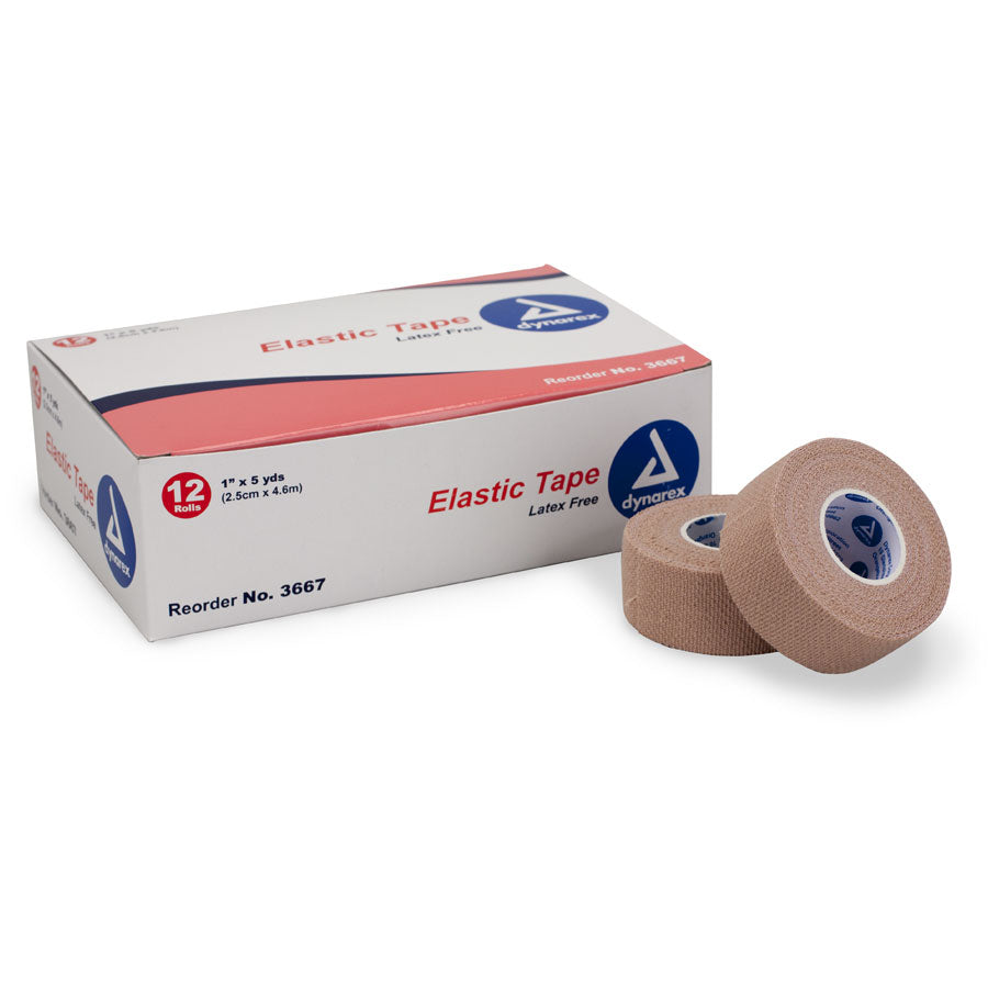 Adhesive Tape, Elastic 1" x 5 yd. - 12 per box - OVERLANDERS Outfitter
