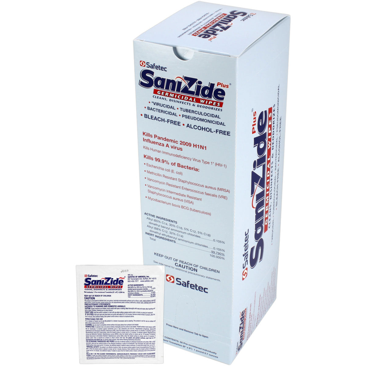 Germicidal Wipe - 50 per box - OVERLANDERS Outfitter