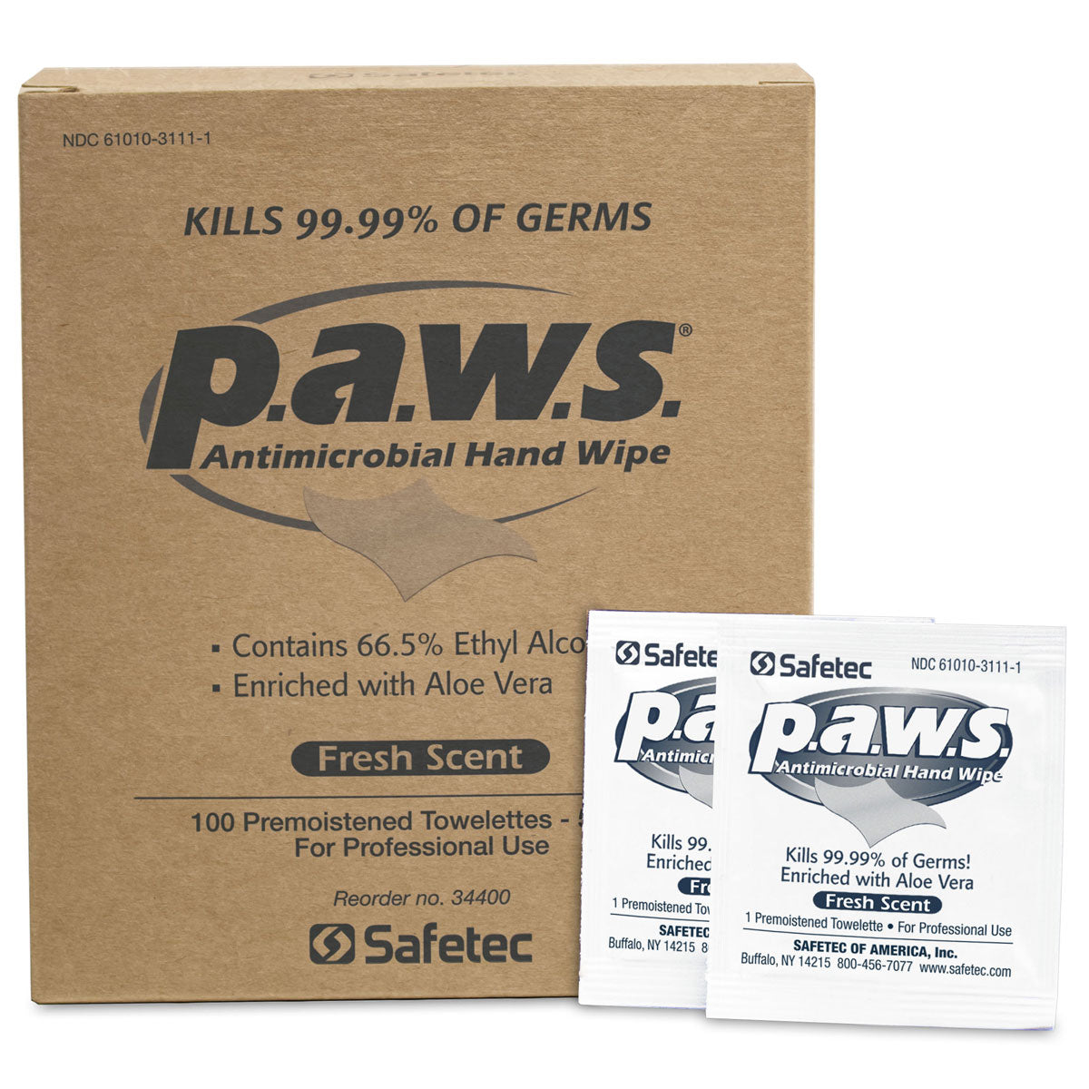 5"x8" Personal Antimicrobial (Kills Germs) Wipes, 100 per box - OVERLANDERS Outfitter