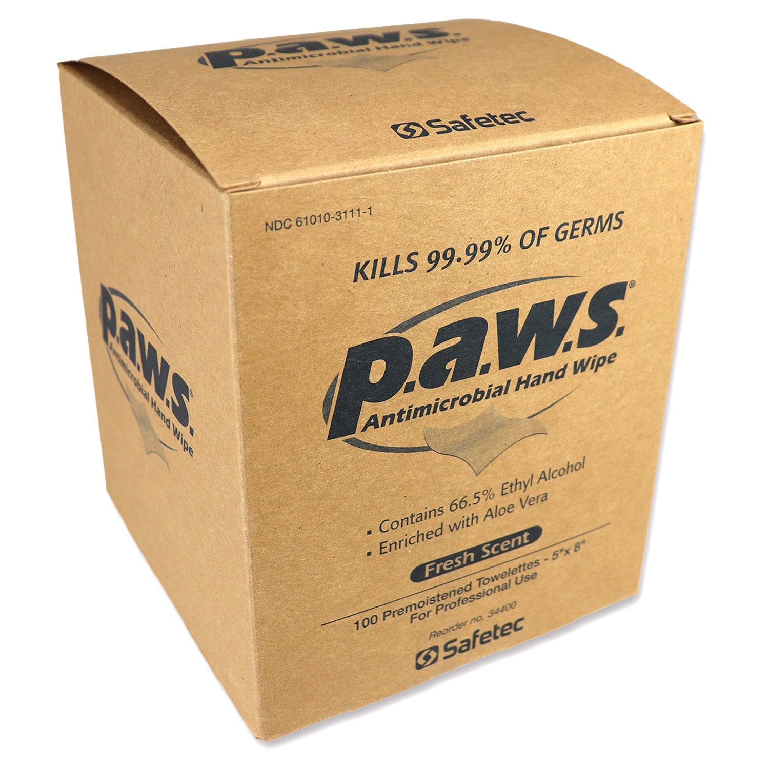 5"x8" Personal Antimicrobial (Kills Germs) Wipes, 100 per box - OVERLANDERS Outfitter
