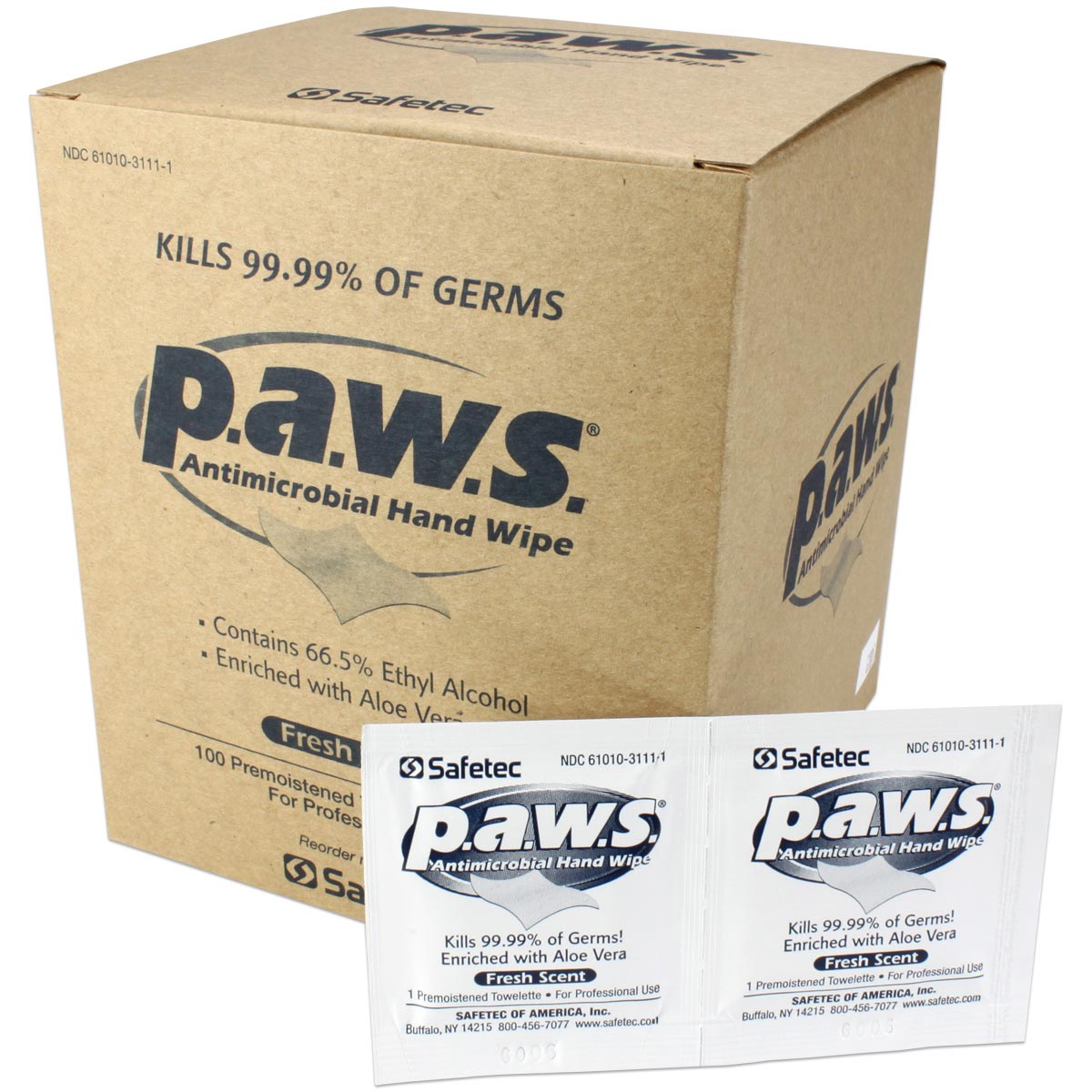 5"x8" Personal Antimicrobial (Kills Germs) Wipes, 100 per box - OVERLANDERS Outfitter