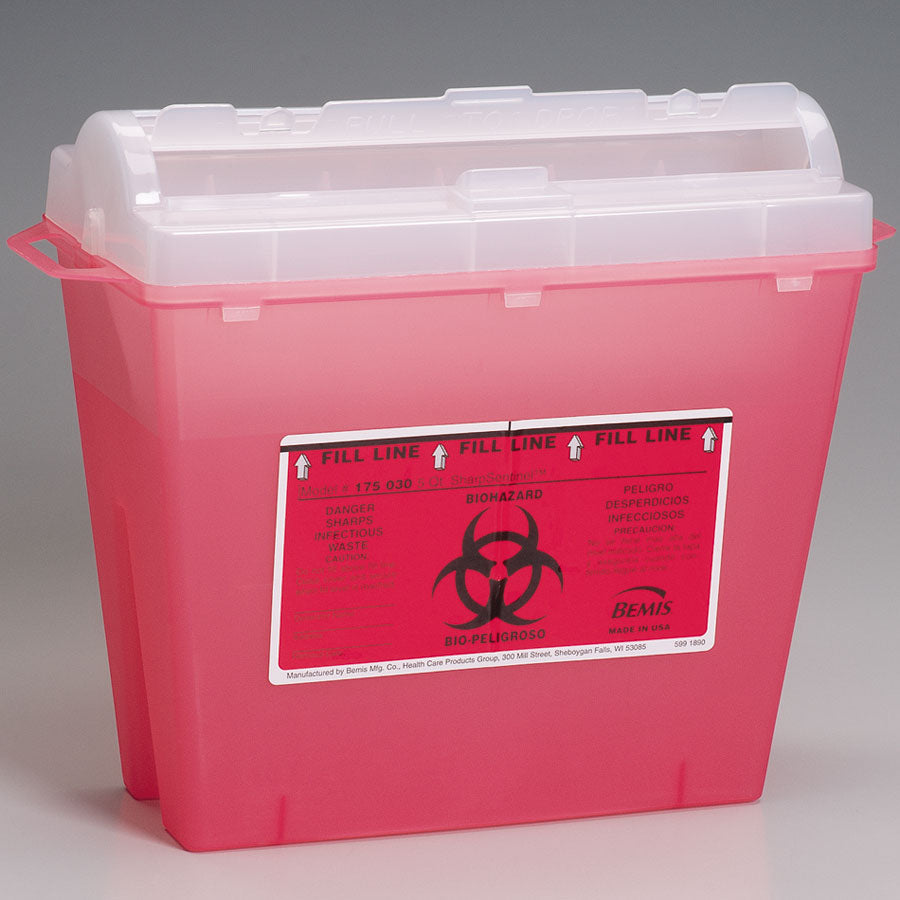 5 Quart Sharps Container - OVERLANDERS Outfitter