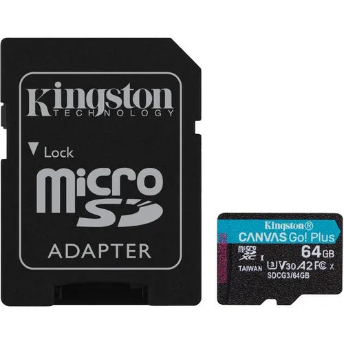 Kingston Canvas Go Plus 64GB Micro SD Card - We The Collective