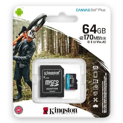 Kingston Canvas Go Plus 64GB Micro SD Card - We The Collective