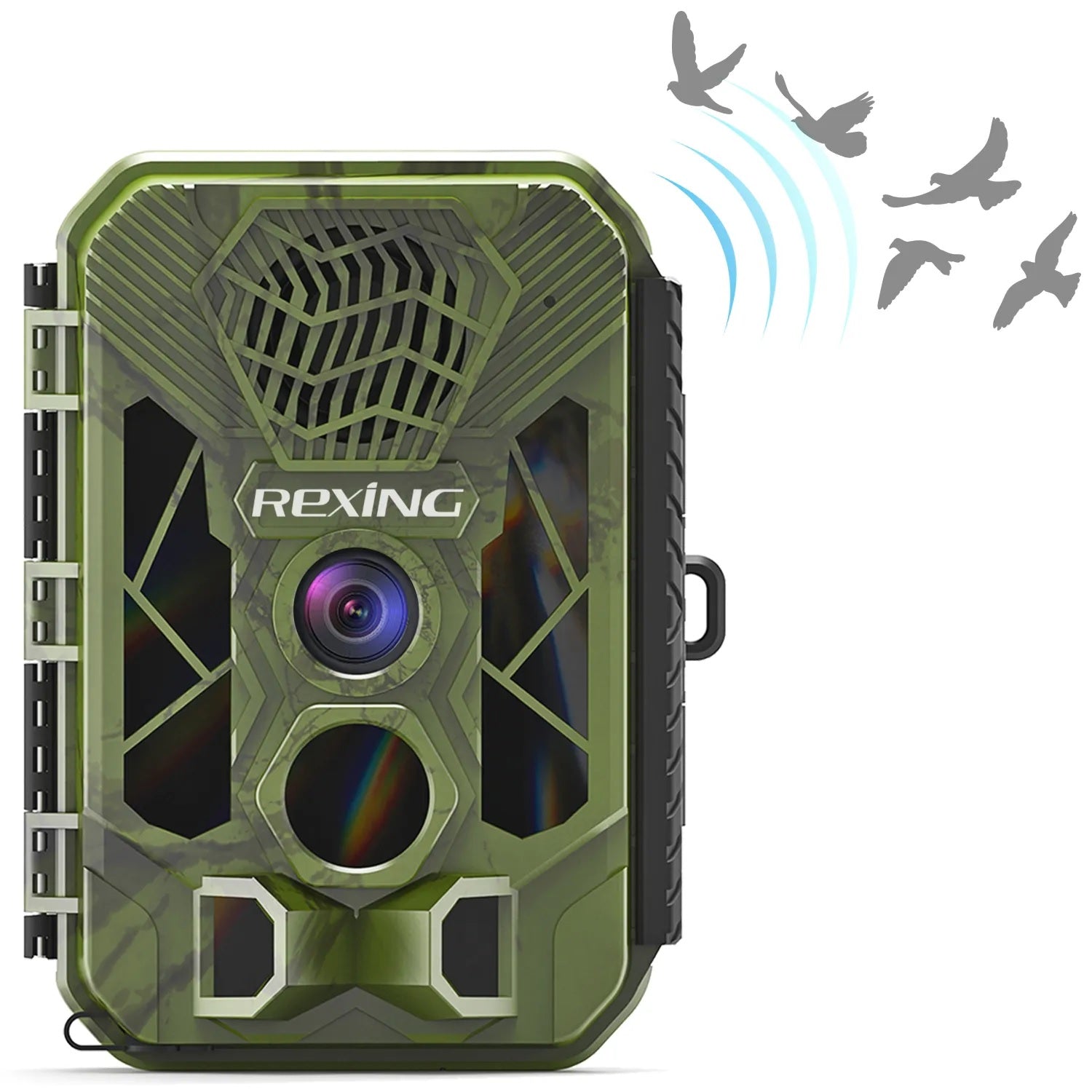 Rexing H3 Electronic Animal Caller Trail Cam 2.7K Video + 20MP Photo - OVERLANDERS Outfitter