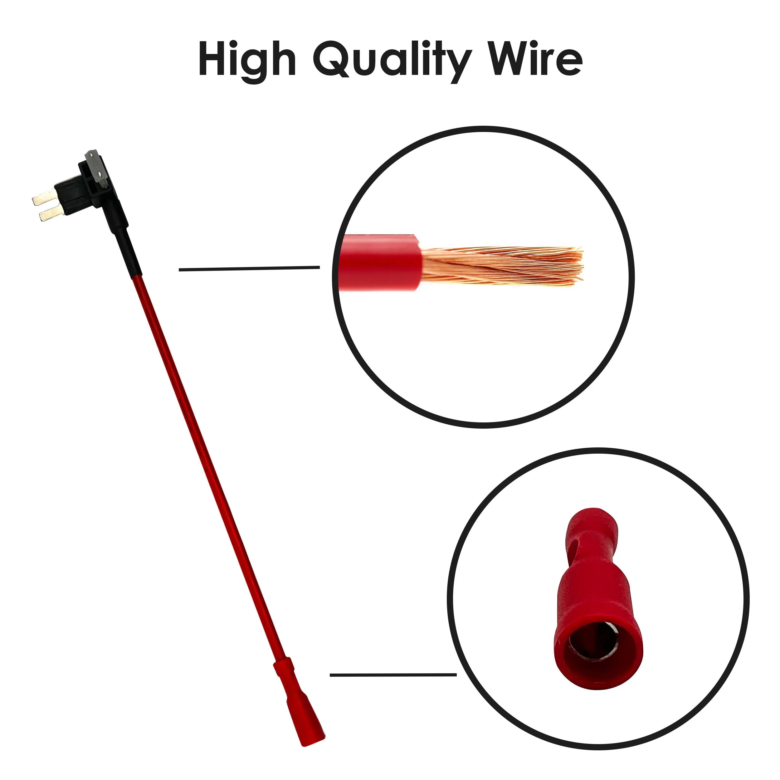 Rexing Fuse Tap and Add-a-Circuit Adapter with LP-mini, Mini Fuse, Micro2 blade fuse adapters - We The Collective