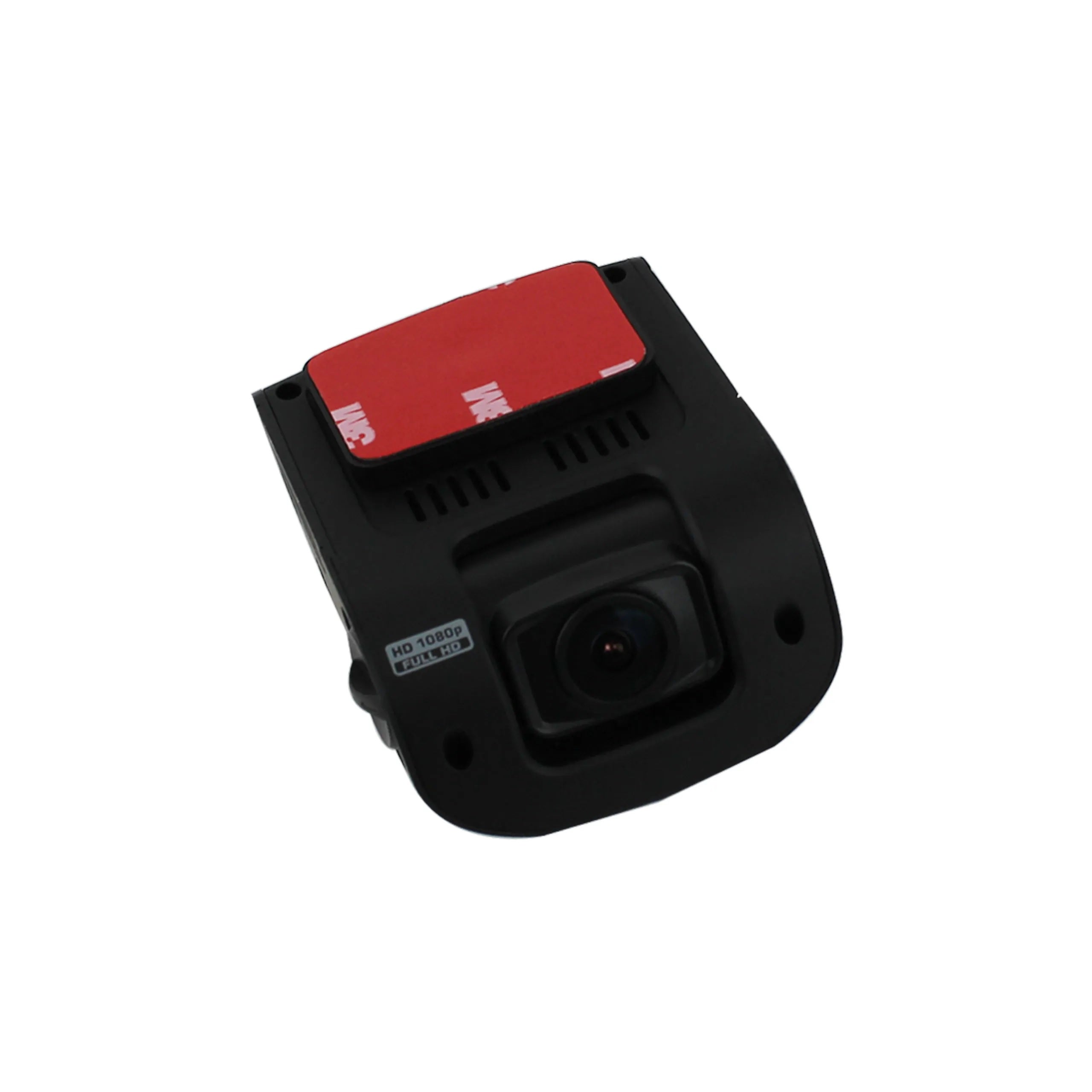 Rexing adhesive mount for V1 Basic, V1-4K, and V1P-4K dash cameras, shown attached to a vehicle windshield.