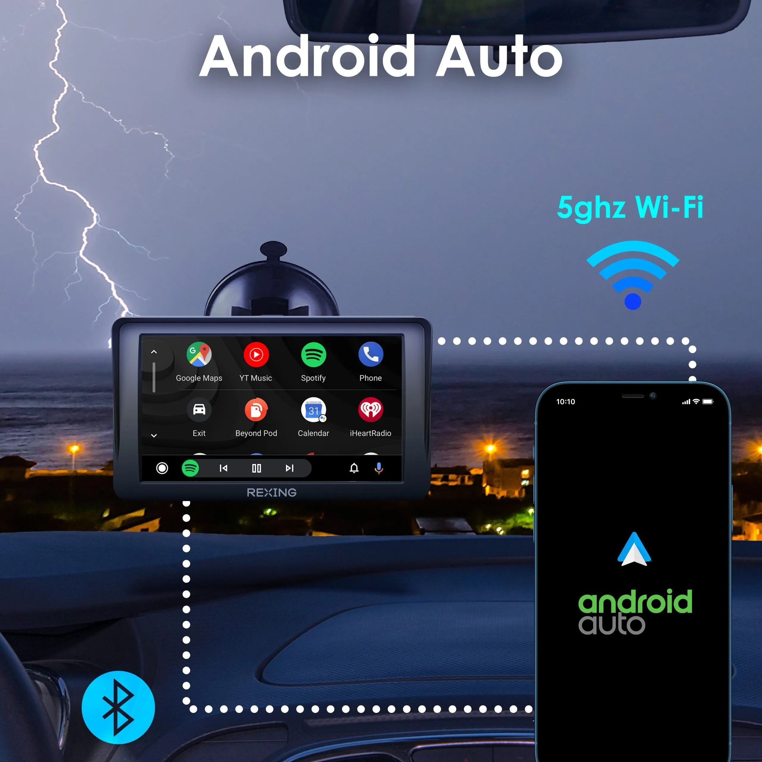 REXING W1 Multimedia Receiver W/ Backup Camera - We The Collective