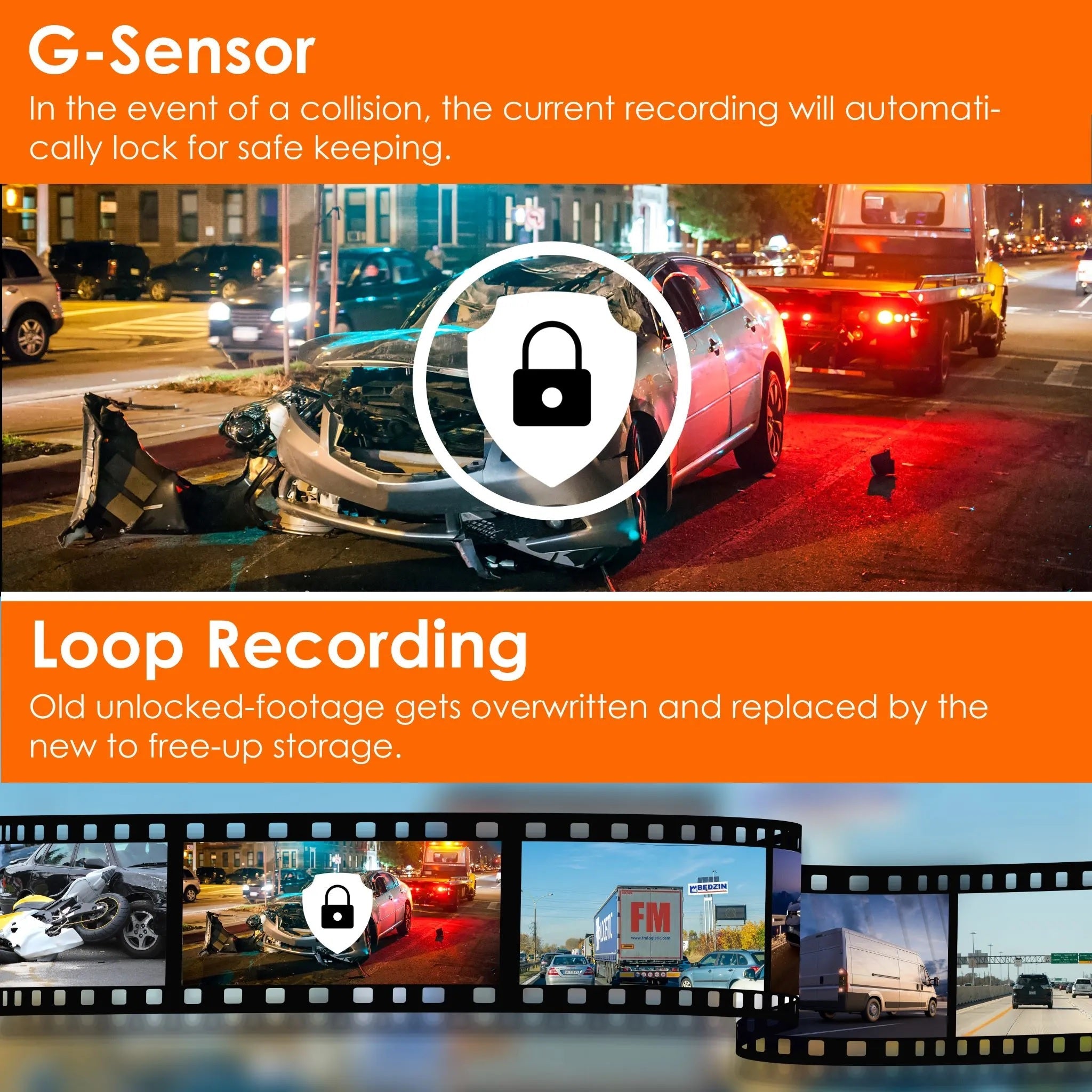 Rexing V33 dash cam with three 1440p cameras for front, cabin, and rear views, featuring built-in Wi-Fi and GPS.