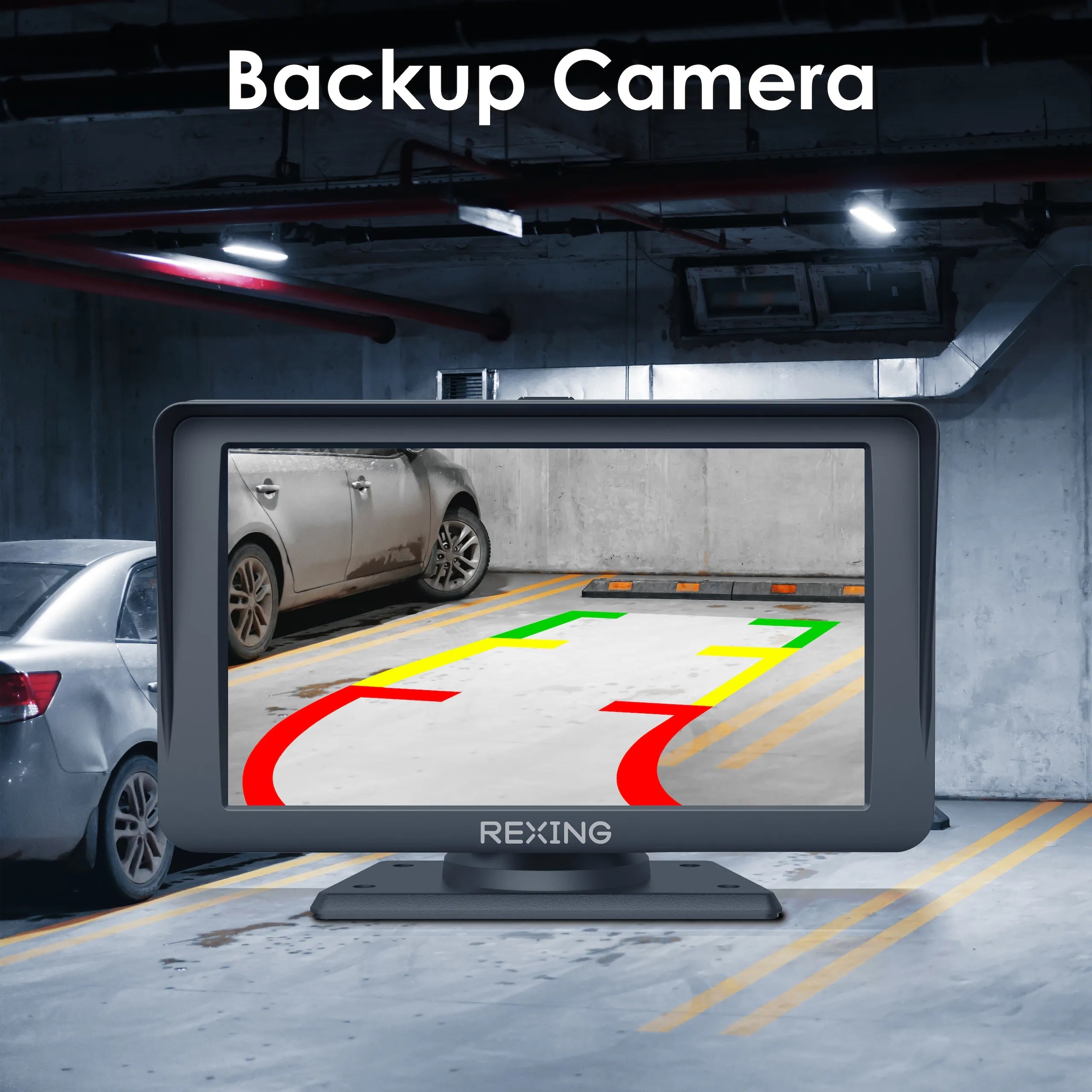 REXING W1 Multimedia Receiver W/ Backup Camera - We The Collective
