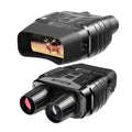 Rexing B1 black night vision binoculars for outdoor use, showing the binoculars with adjustable eyepieces and textured grip.