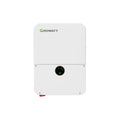 Growatt 11.4kW grid-tie inverter from Portable Sun LLC, model MIN 11400TL-XH-US, showing the unit with digital display and cooling vents.