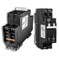 MidNite Solar MNEPV15-600-2PP din rail mount breaker for solar system components, shown in image with electrical connections.