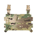 Laser cut MOLLE placard from HCC Tactical, designed for tactical gear attachment with durable webbing and precise cutouts.