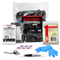 MediTac Kits premium bleeding control pack with tourniquet and bandages, emergency trauma first aid kit for bleeding emergencies.