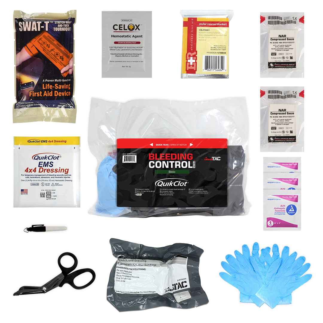 Bleeding Control Pack Basic with Celox - We The Collective