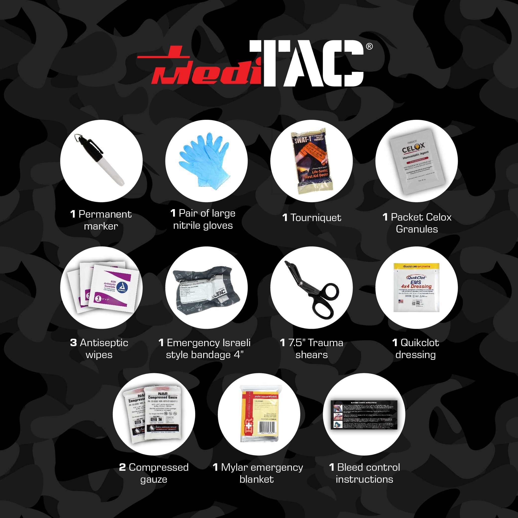Bleeding Control Pack Basic with Celox - We The Collective