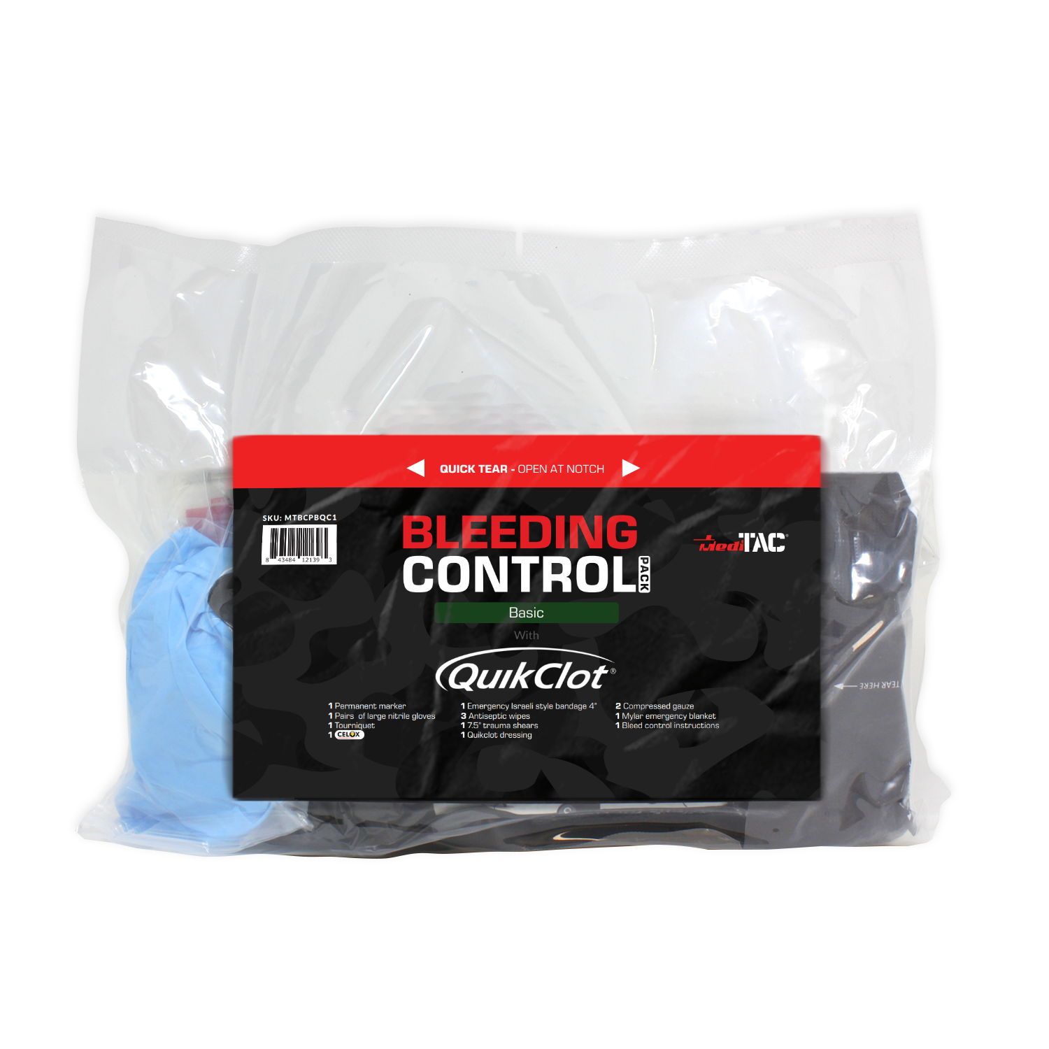 Bleeding Control Pack Basic with Celox - We The Collective