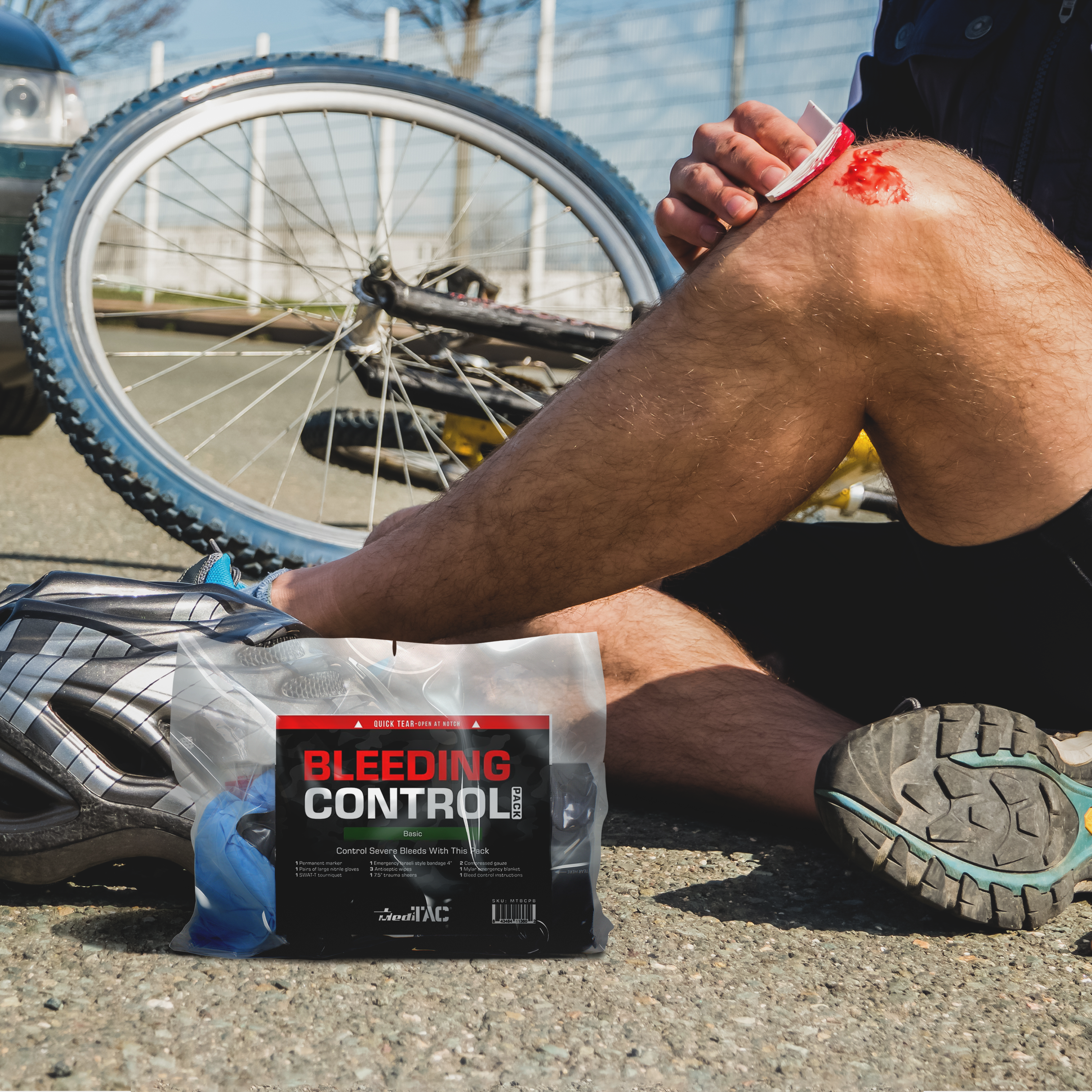 Basic Bleeding Control Kit with SWAT-T Tourniquet - We The Collective