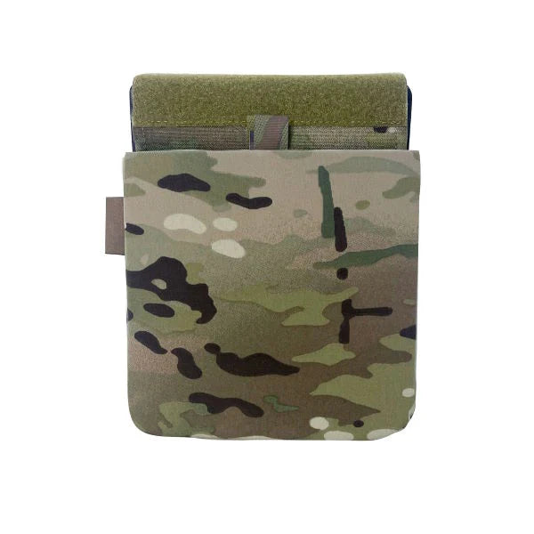 HCC Tactical flank side plate carrier used in tactical gear for added protection and mobility.
