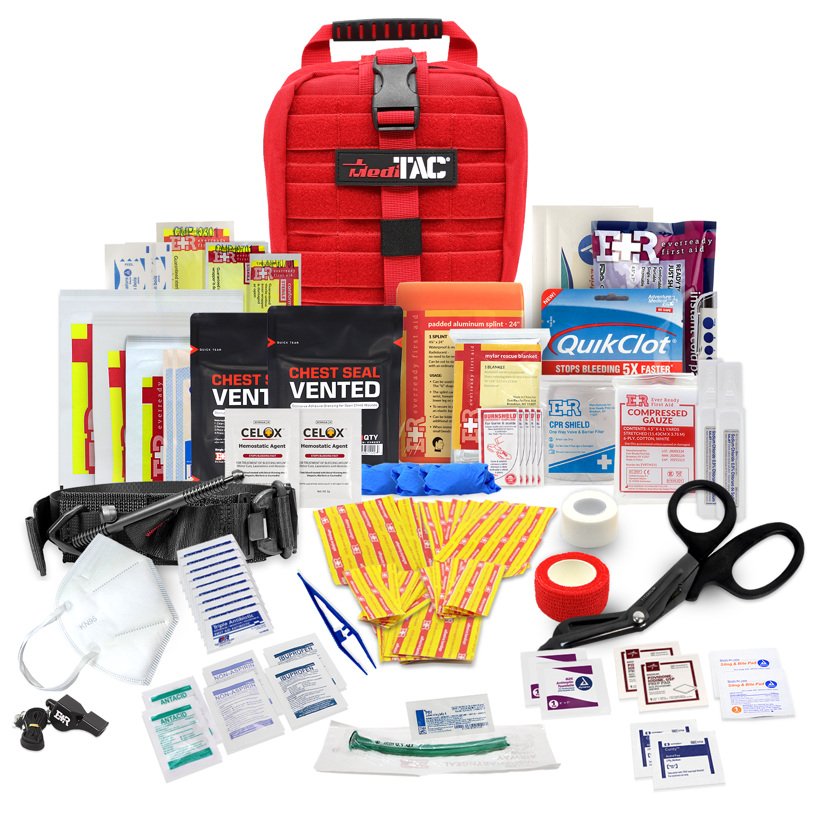 Small Rip-Away Owl Type Full Tactical Trauma Kit - We The Collective