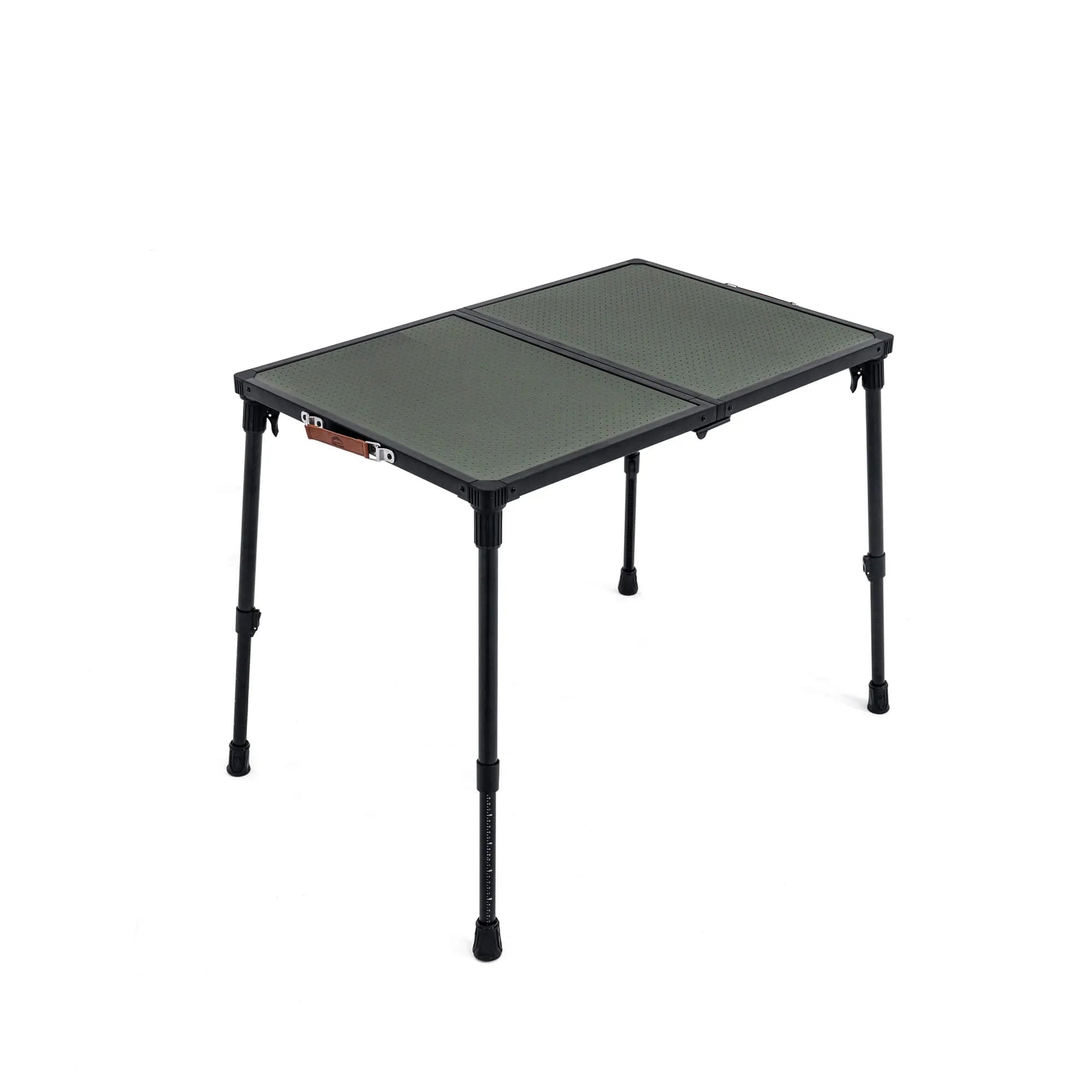 Wild Land MTS-C table showing a sturdy wooden surface with metal legs, ideal for versatile workspace or dining use.