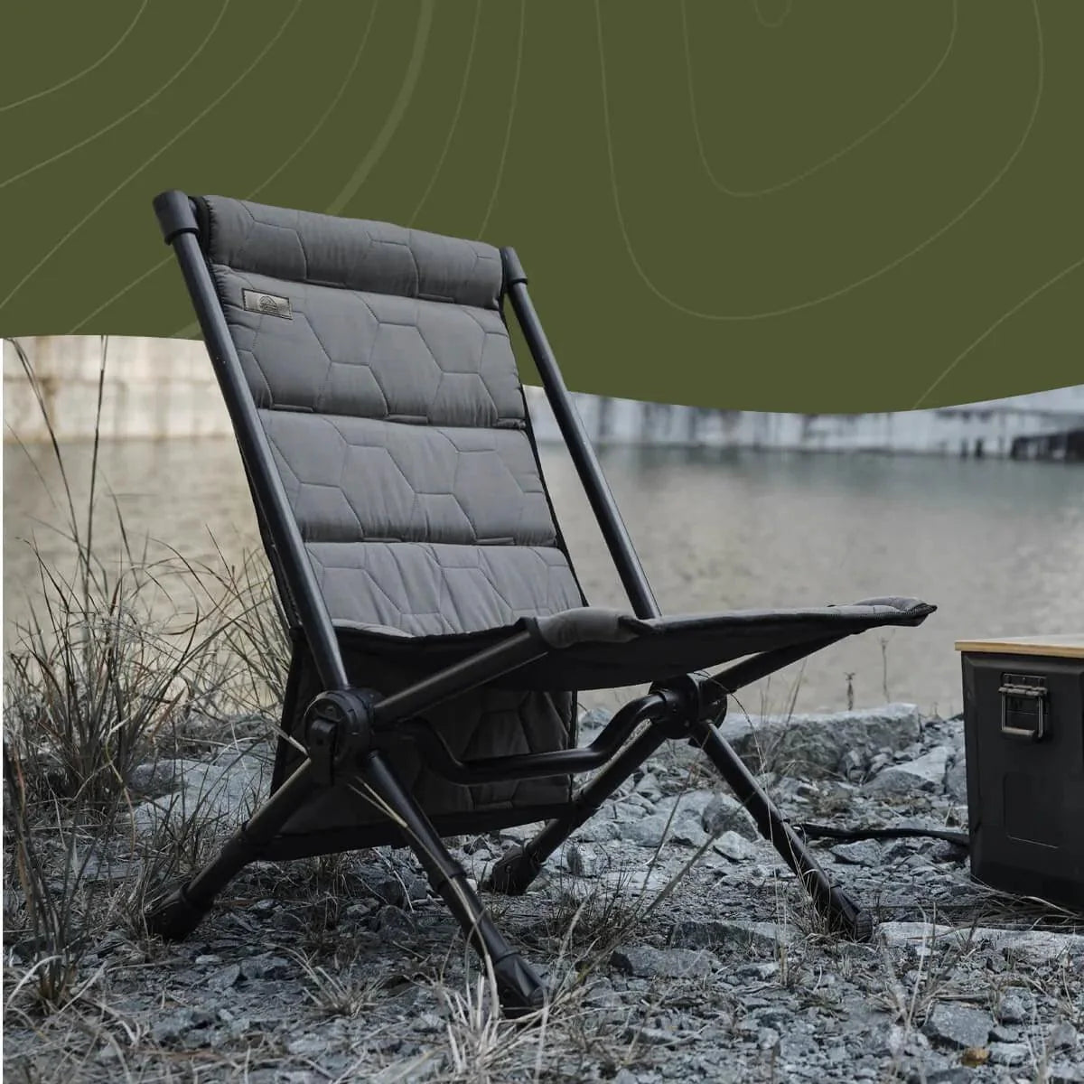 Wild Land MTS-X Chair with ergonomic design, black frame, and cushioned seat for comfort and support.
