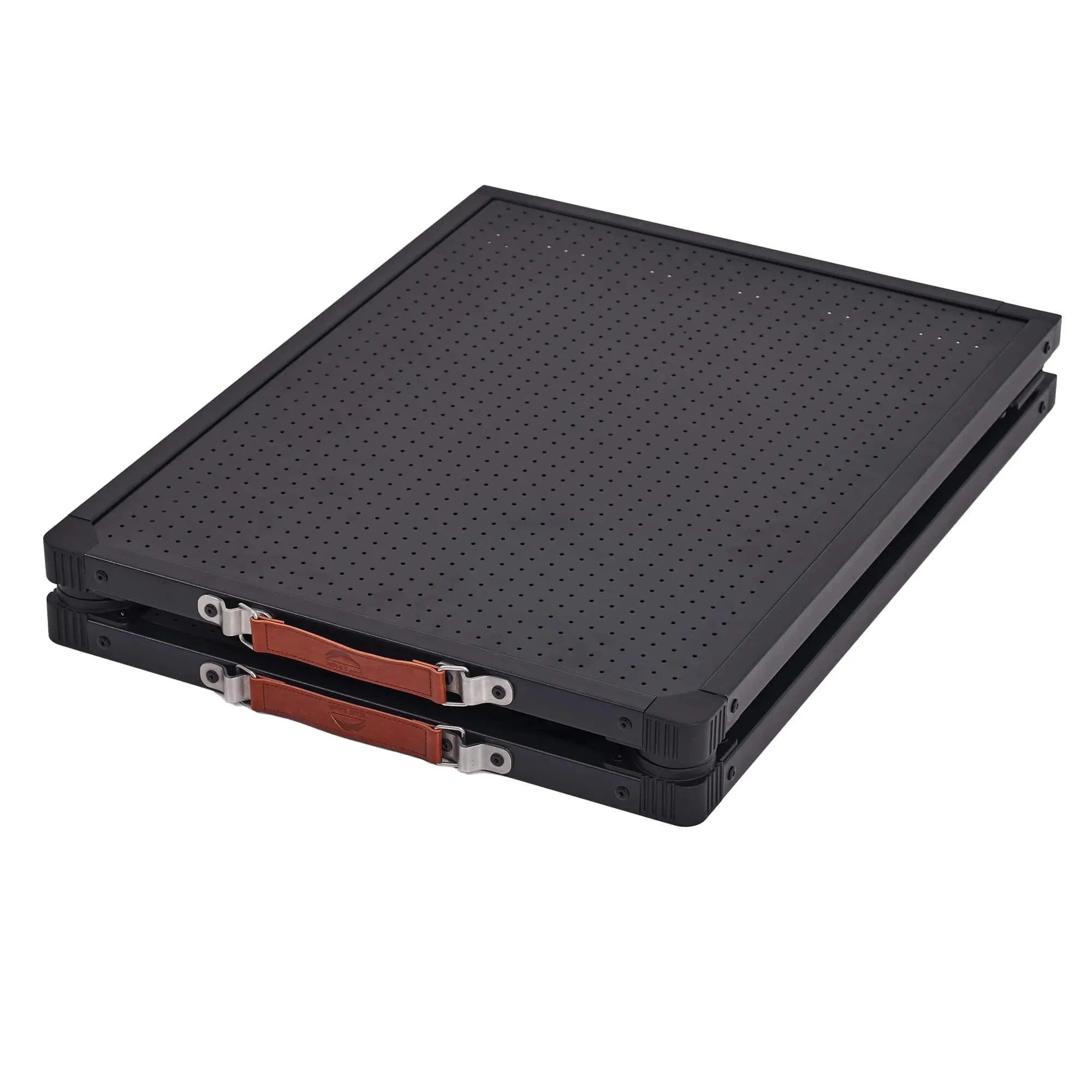 Wild Land MTS-X table with sturdy metal frame and wooden top, shown in a modern workspace setting.