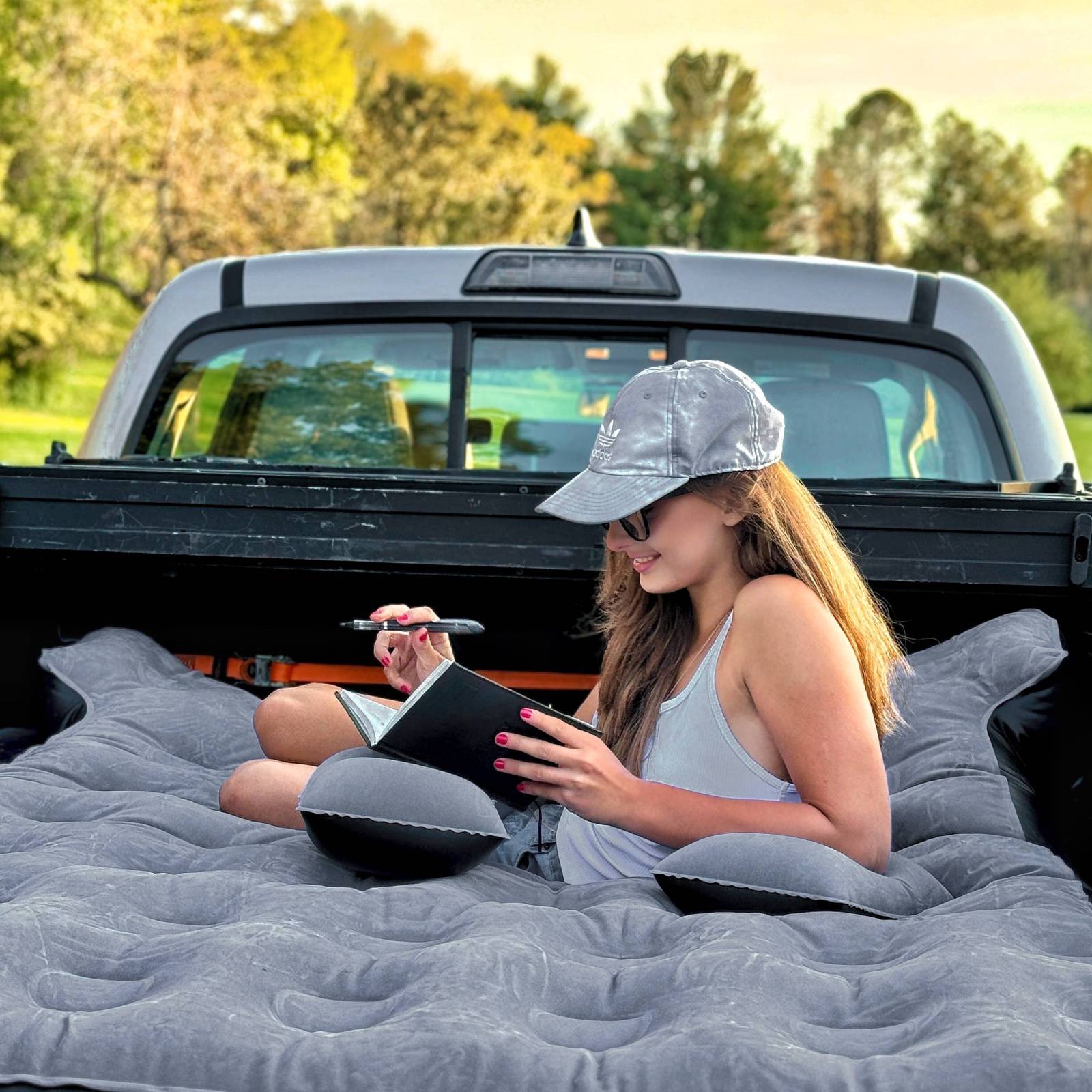 DikaSun 6.0-6.5 FT Full Size Pickup Truck Bed Air Mattress,Black - OVERLANDERS Outfitter