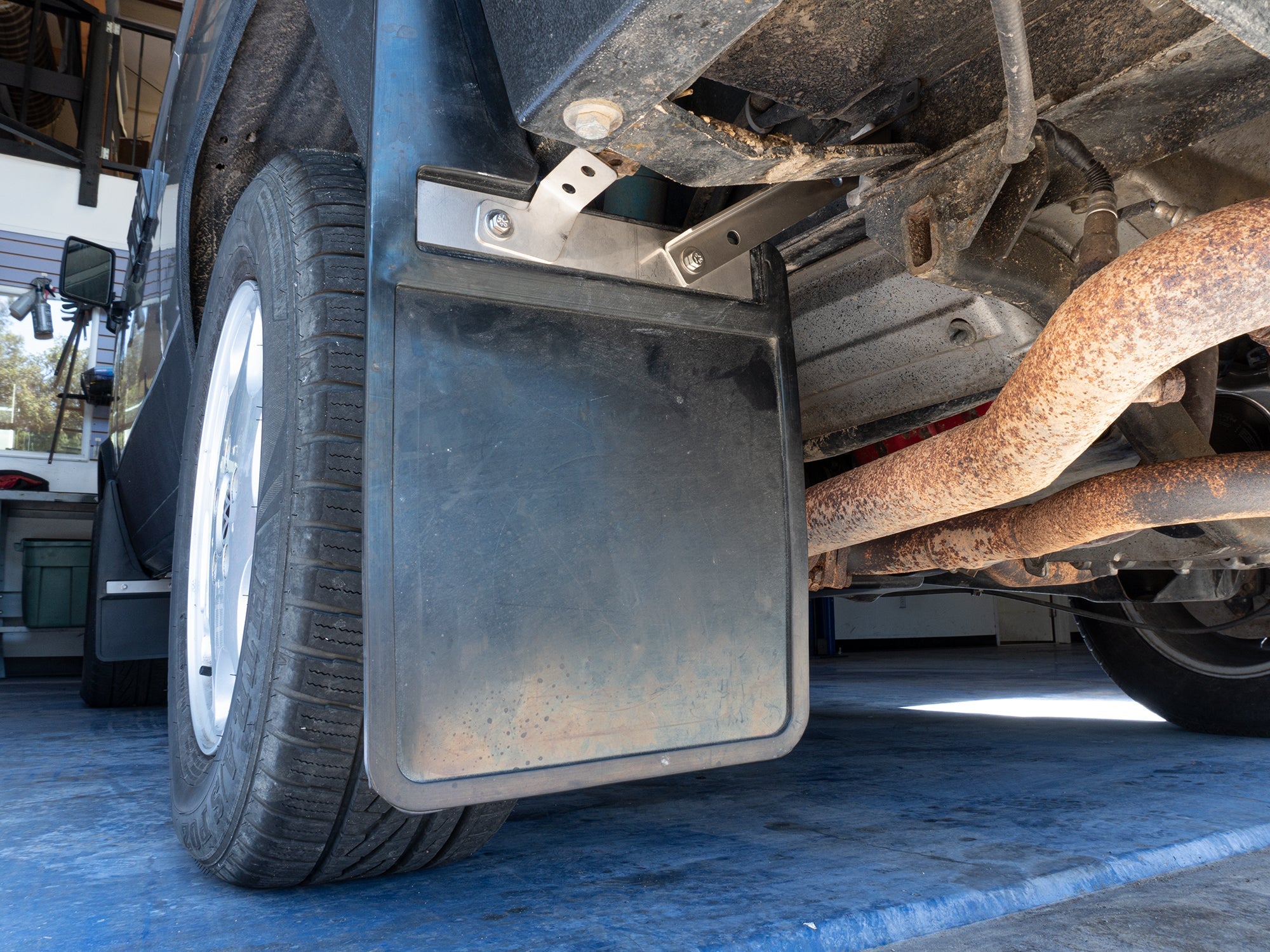 Mud Flap - Rear Left [Vanagon] - OVERLANDERS Outfitter