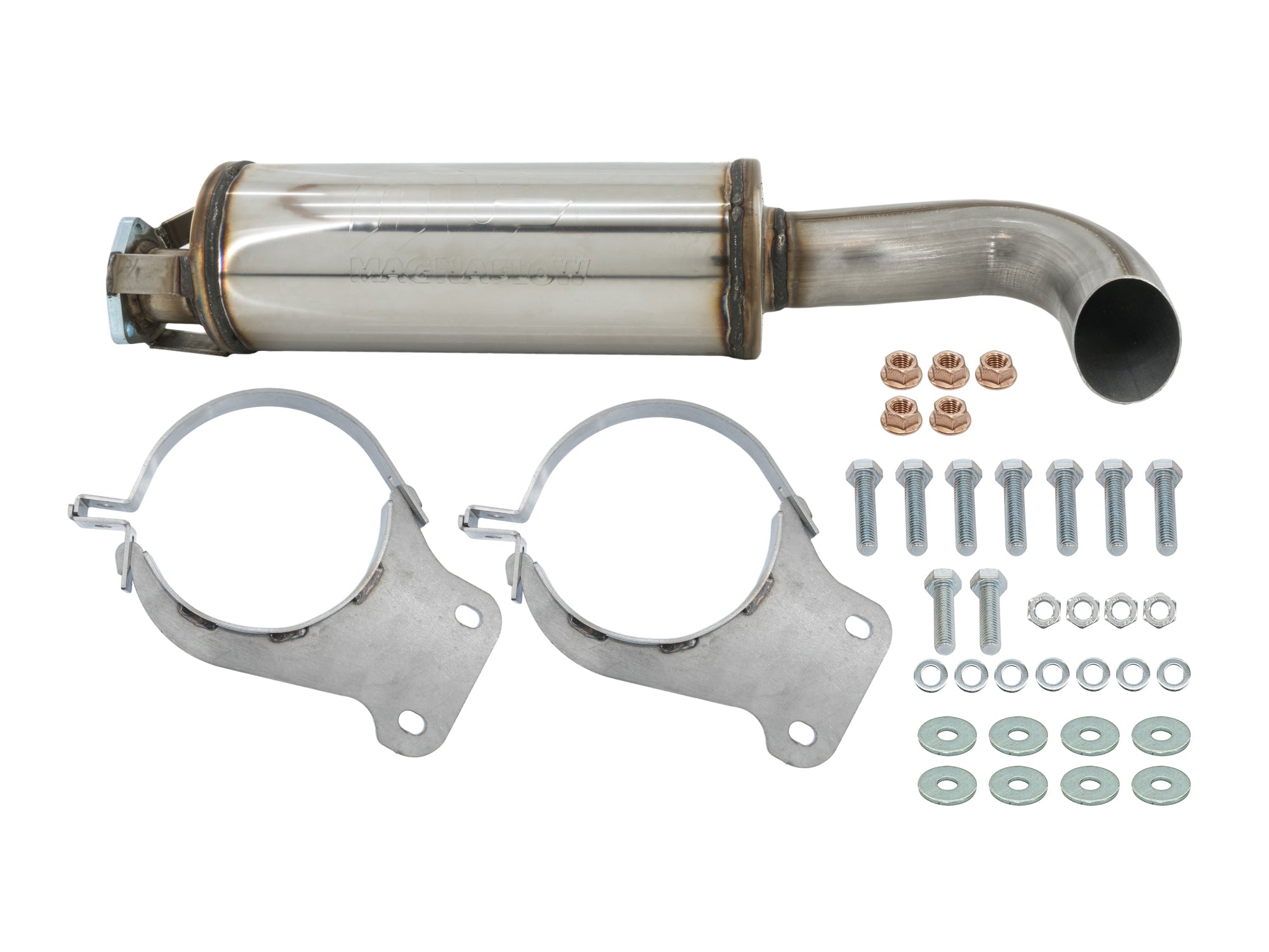 Stainless Muffler and Saddle Bundle - Sport Version [Vanagon] - OVERLANDERS Outfitter