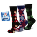 Marvel  Avengers Favorites 3 Pair Socks and Lapel Pin Gift Set - OVERLANDERS Outfitter