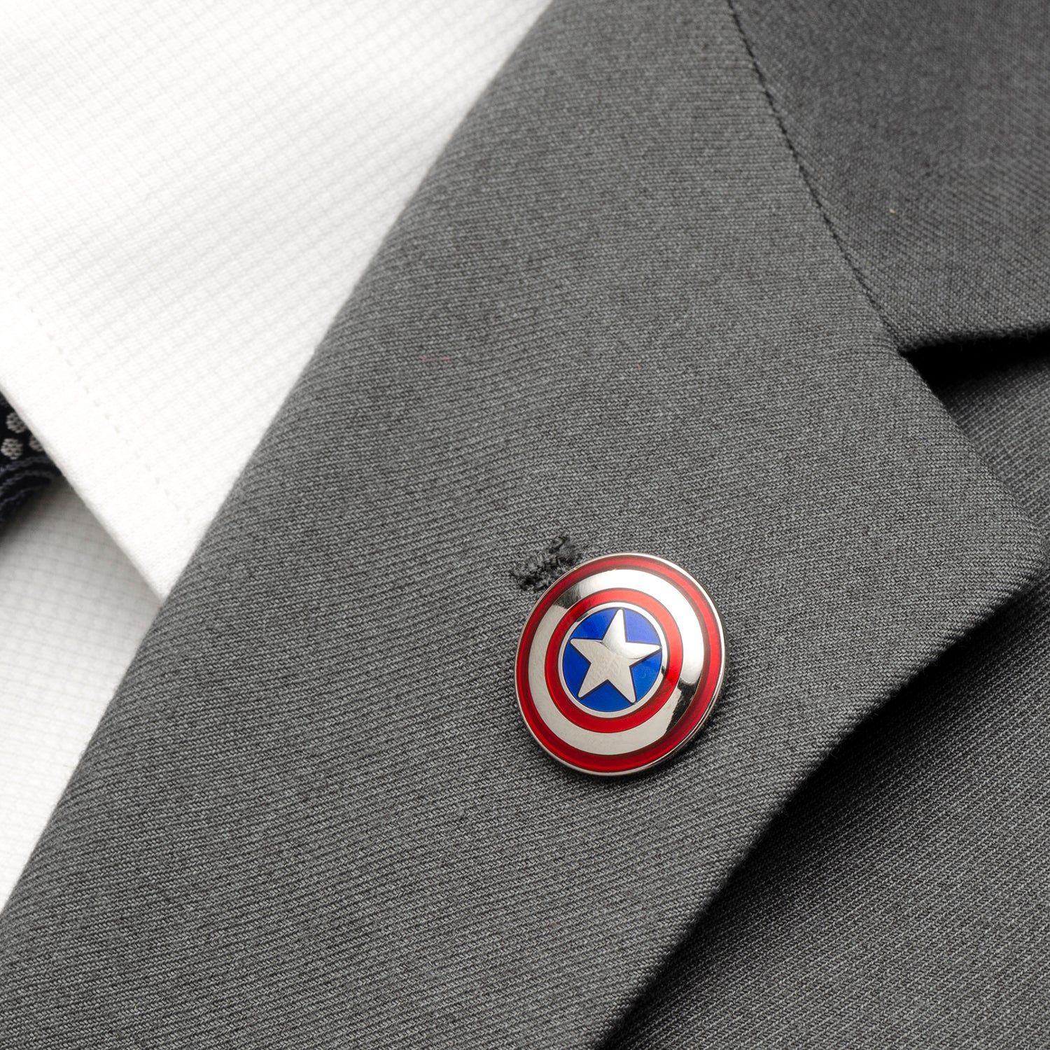 Marvel Captain America Ankle Socks 3-Pack and Lapel Pin Gift Set - OVERLANDERS Outfitter