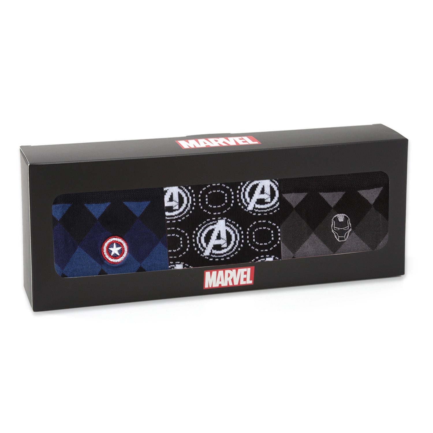 Marvel Argyle 3 Socks Pack and Lapel Pin Gift Set - OVERLANDERS Outfitter
