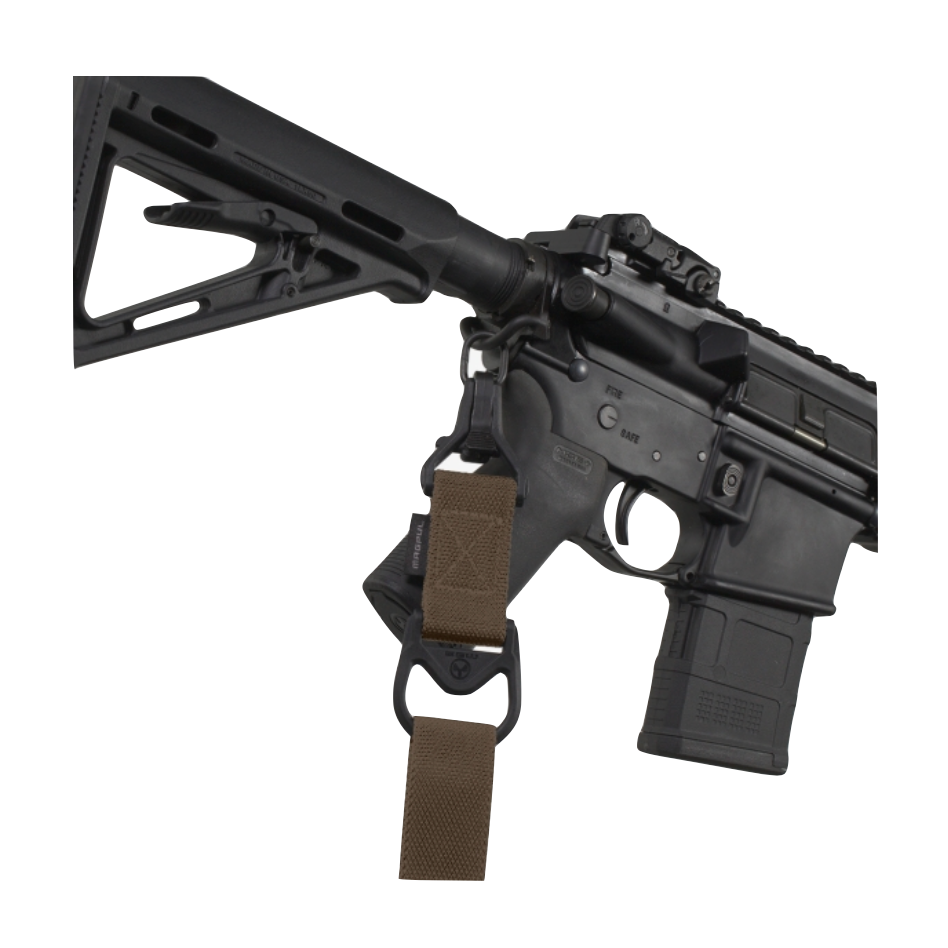 HCC Tactical MS1® MS3® Adapter slings displayed in a lifestyle setting, showcasing versatility and design.