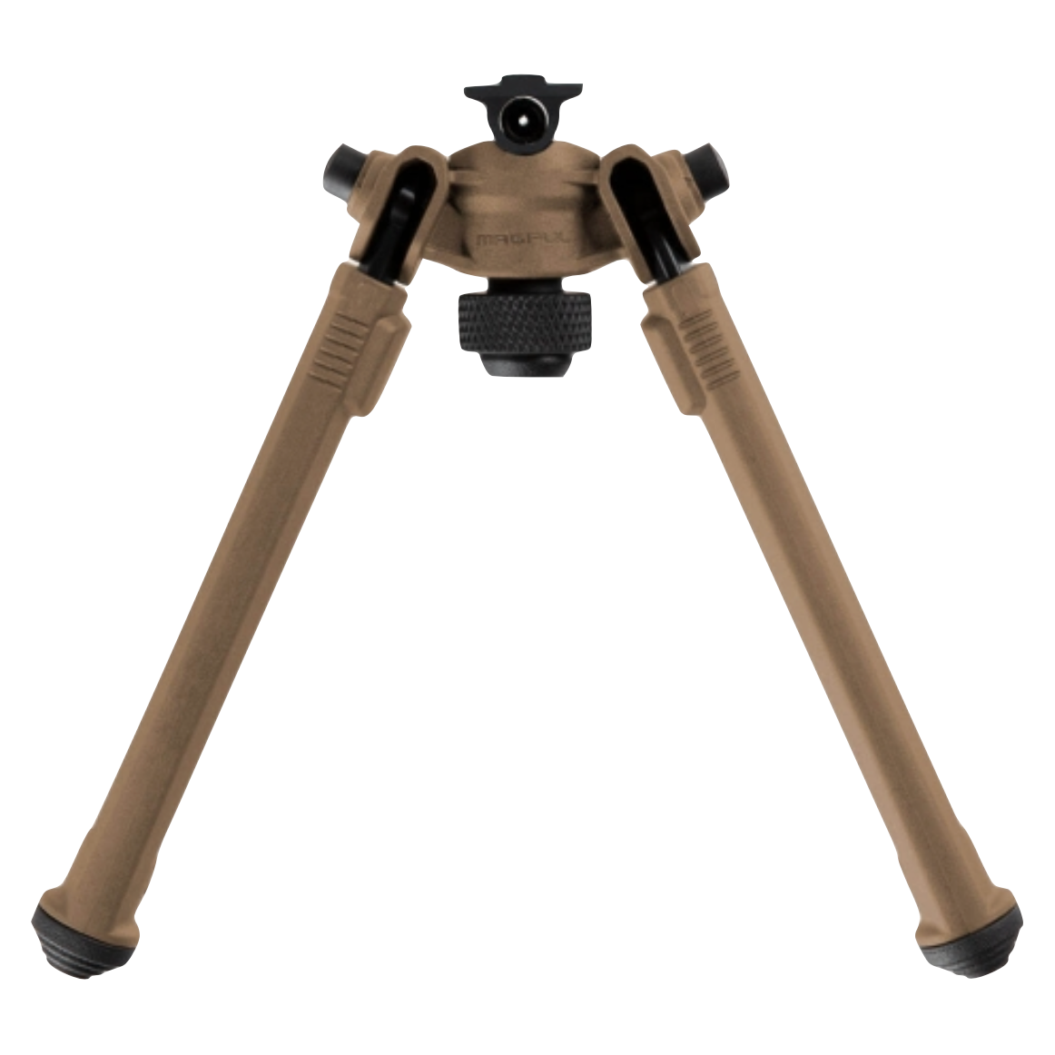 Magpul A.R.M.S.® 17S style bipod with pan and tilt for long-range shooting, designed by HCC Tactical.