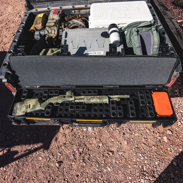 DAKA Grid Case Organizer by HCC Tactical for Pelican V770 Vault, showcasing organized storage compartments and rugged design.