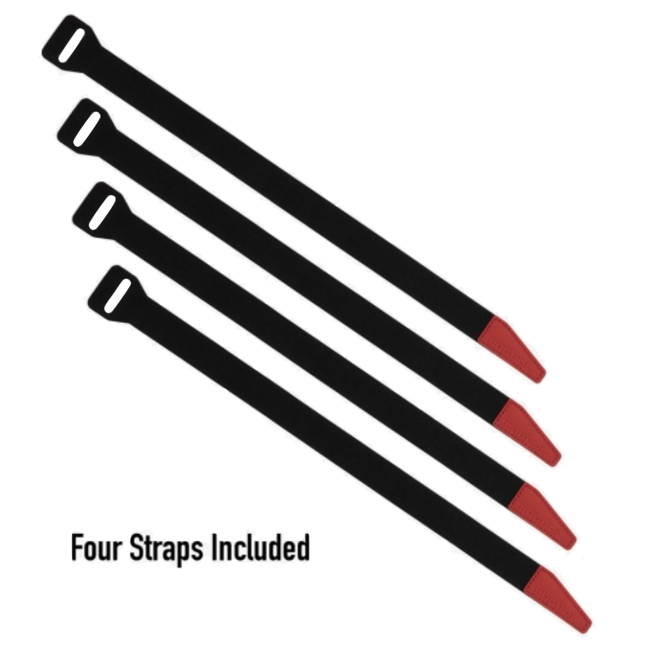 HCC Tactical DAKA Gear Straps in a 4 pack, showcasing durable storage solutions for organizing gear and equipment.