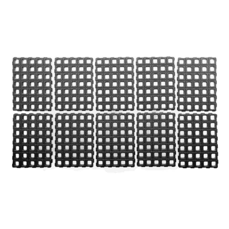 HCC Tactical DAKA Universal Grid Organizer for long rifles with modular storage compartments and durable design.