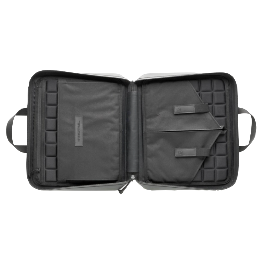 HCC Tactical DAKA Double Pistol Case in black, featuring durable construction and secure storage for two handguns.
